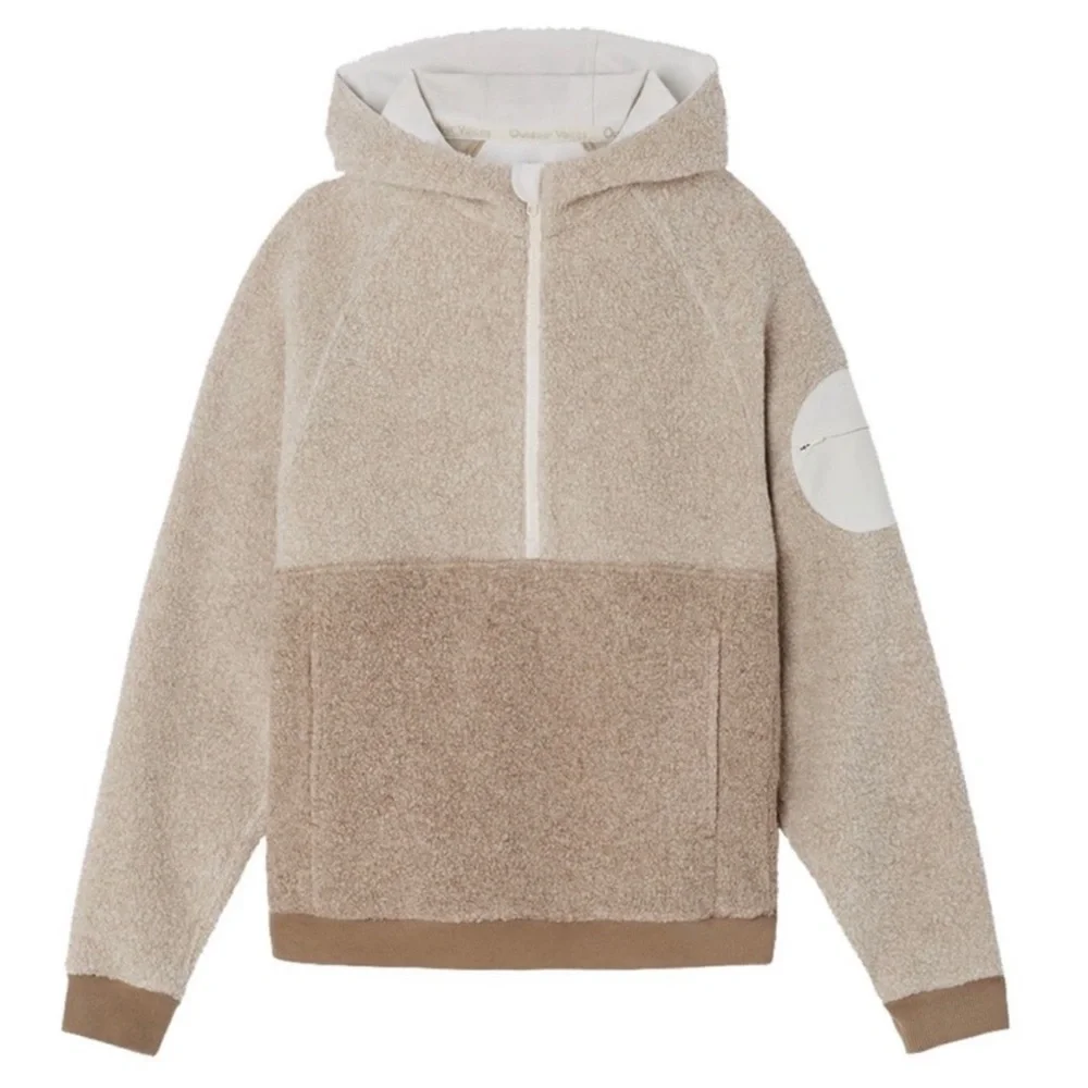 Outdoor Voices Two-Tone Fleece Hoodie S - Picture 2 of 7